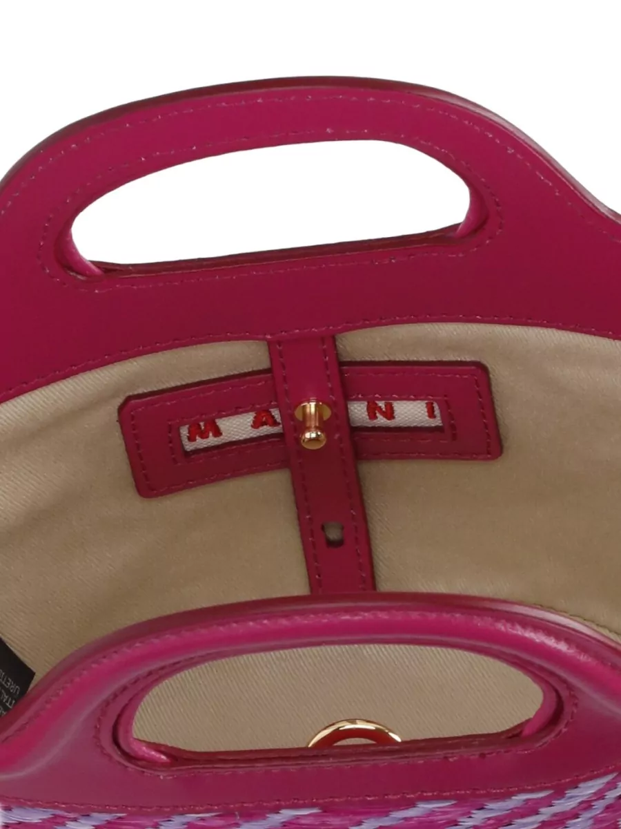 Marni Tropicalia Micro Nylon Bucket Bag