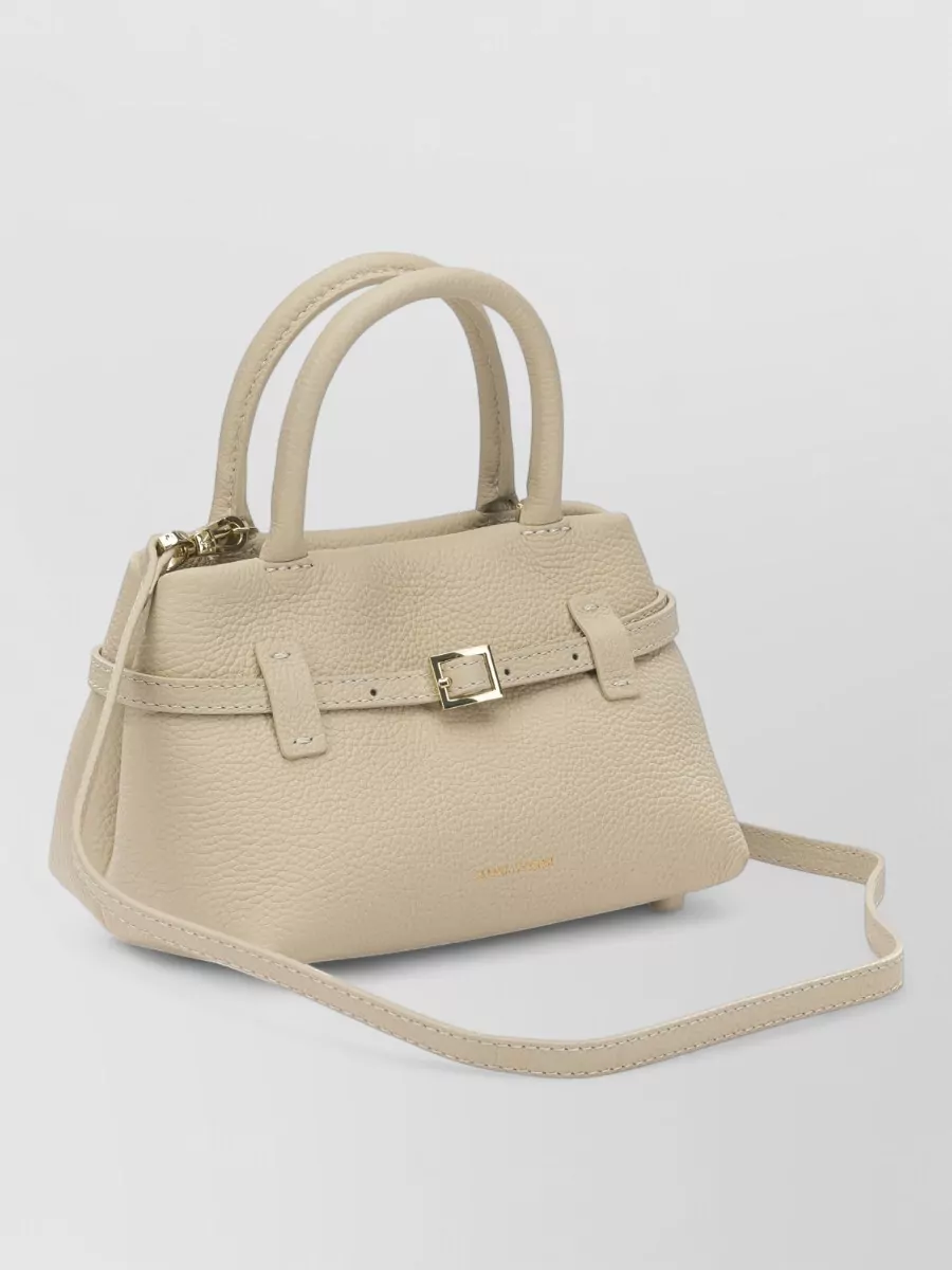 Manu Atelier Mini Leather Handbag