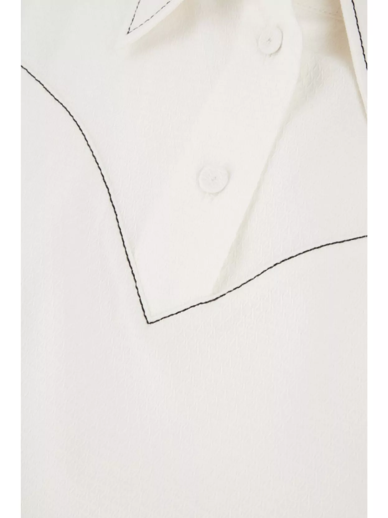 Chloé Cotton Blouse With Collar And Puff Sleeves