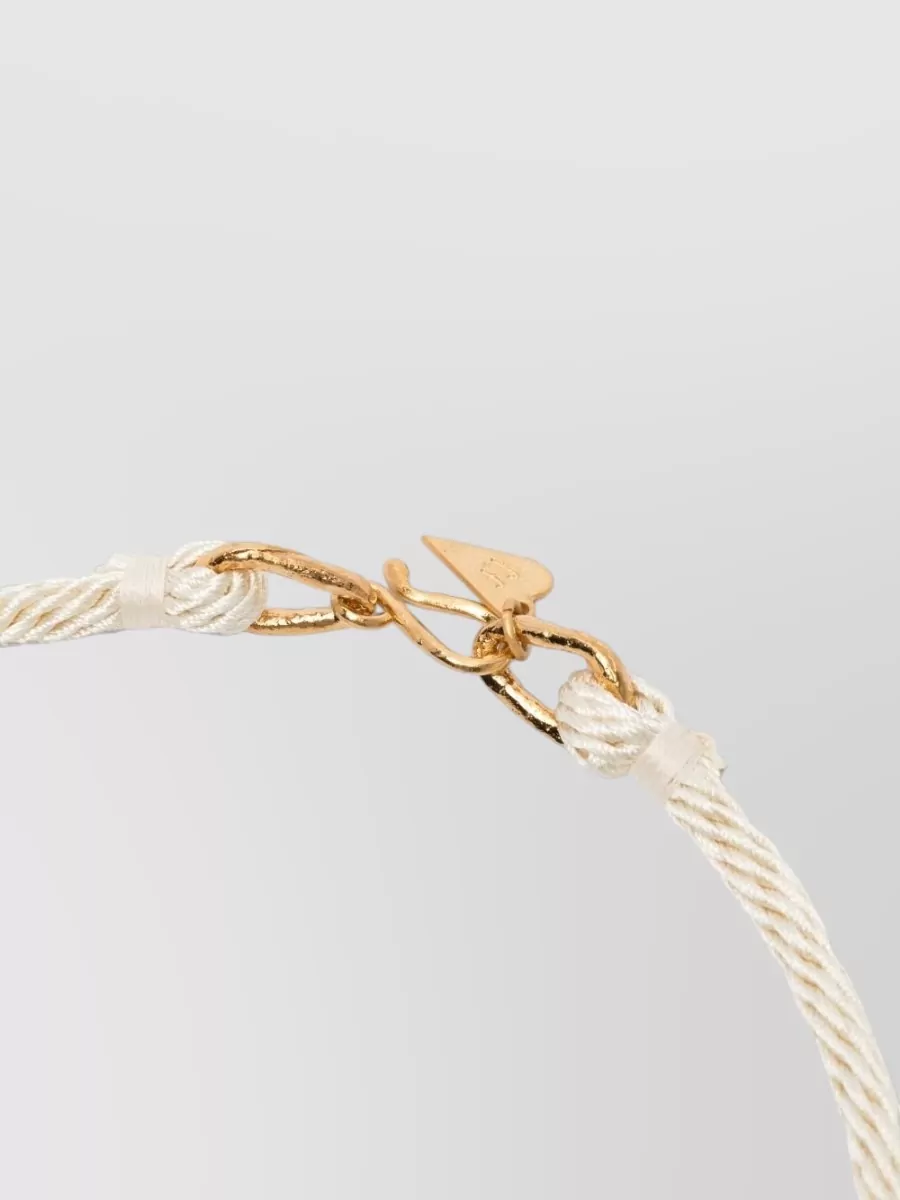 Forte Forte Crystal Embellished Rope Chain Necklace