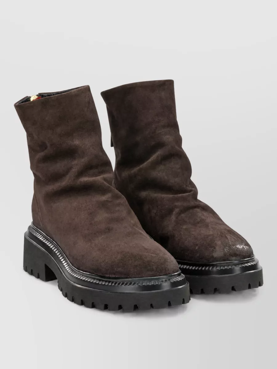 Halmanera suede ankle boots