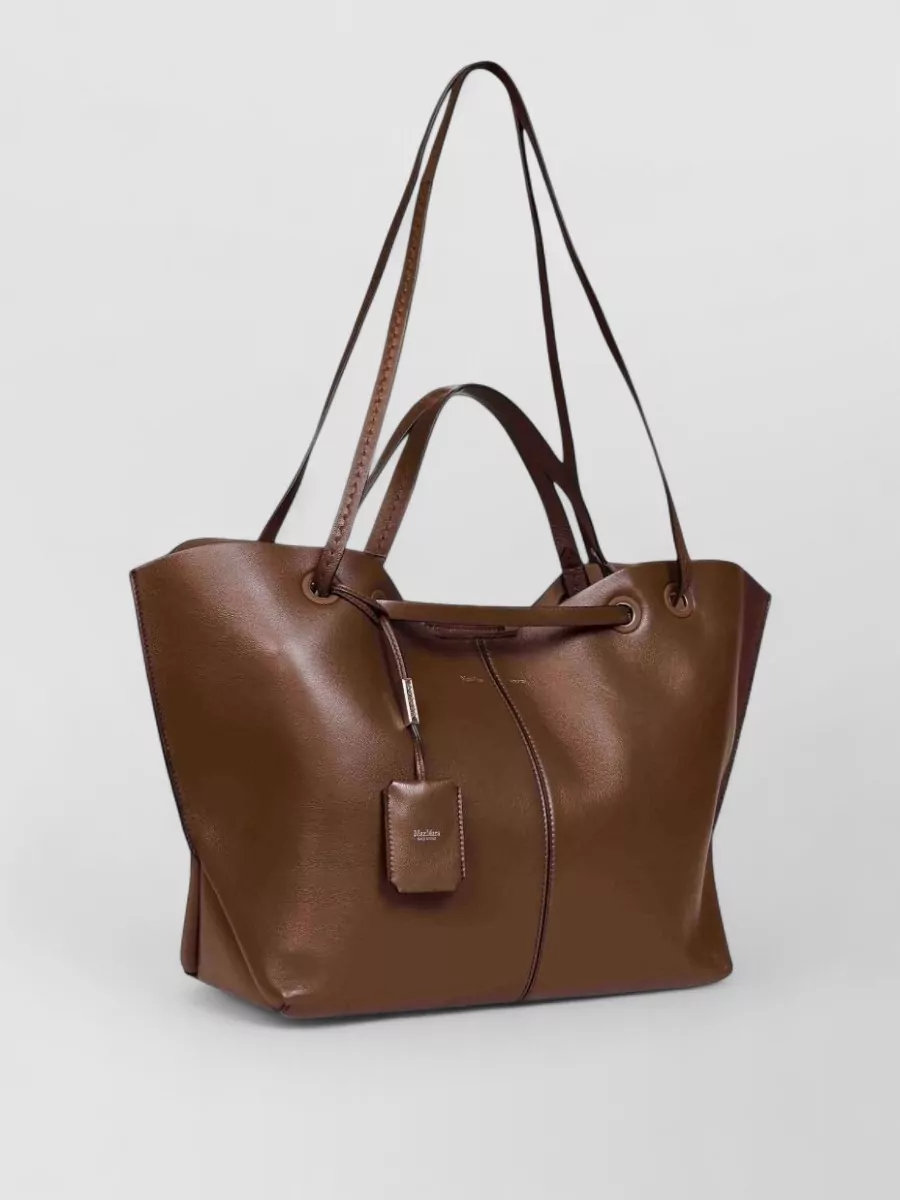 Max Mara Silk Shoulder Tote Bag