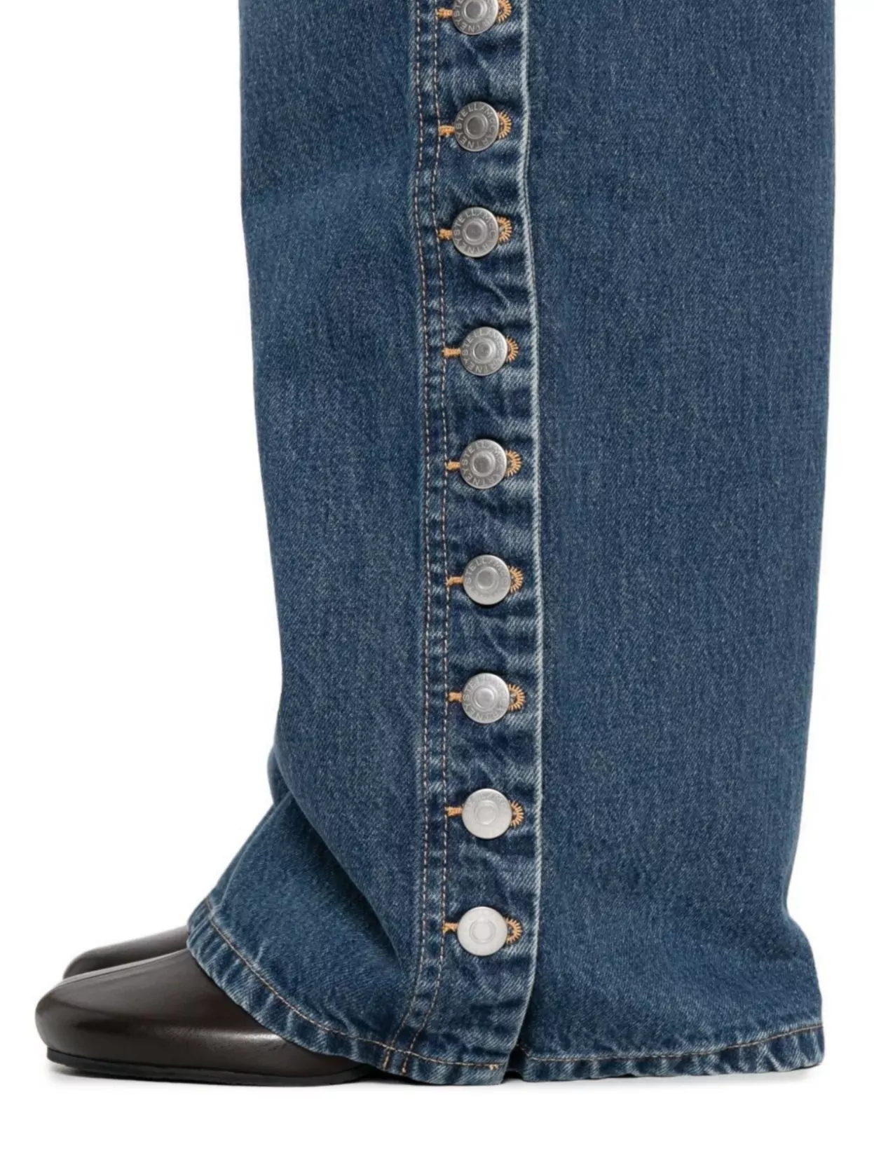 Stella Mccartney Loose Fit Denim Trousers
