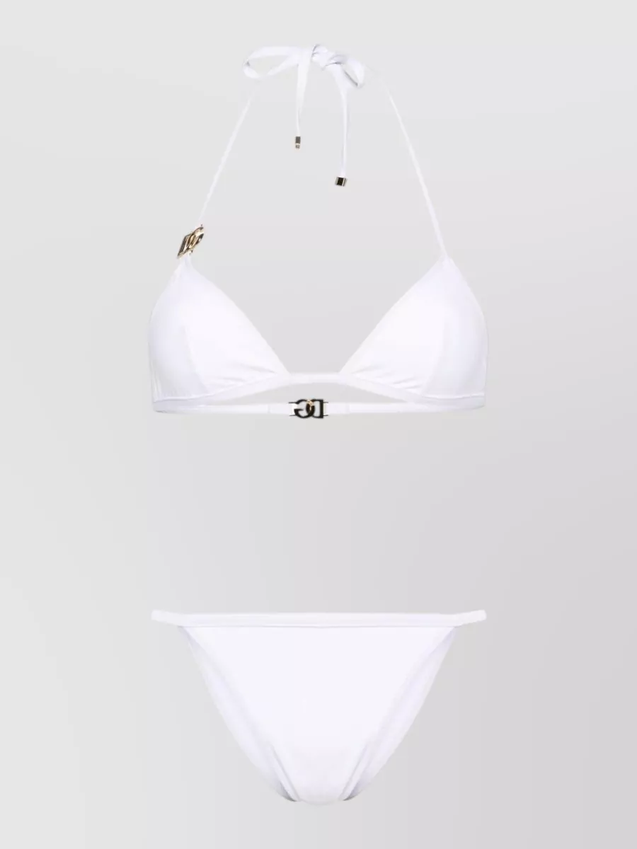 Dolce&Gabbana logo triangle bikini