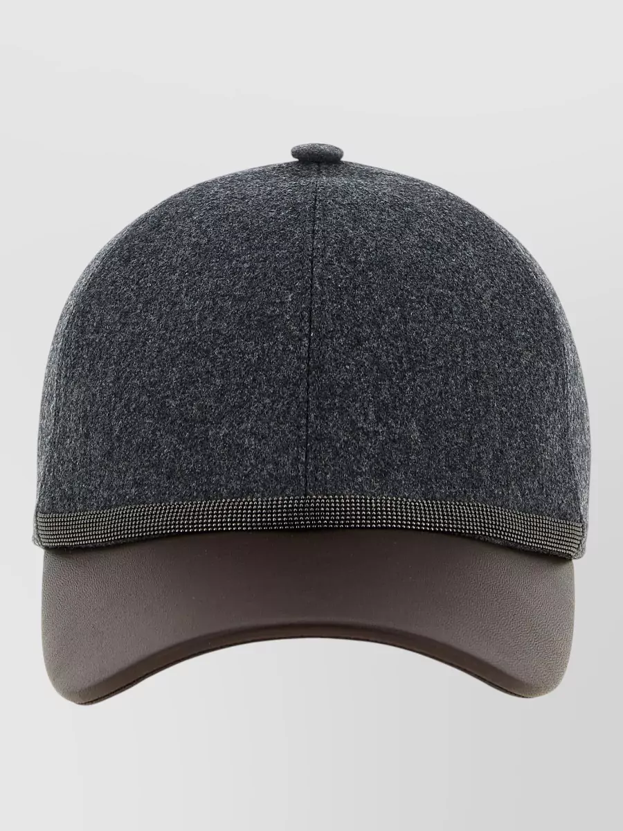 Brunello Cucinelli virgin wool baseball cap