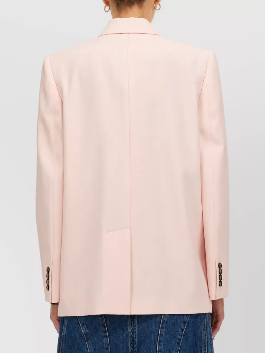 Alexander Mcqueen Wool Double-Breasted Blazer