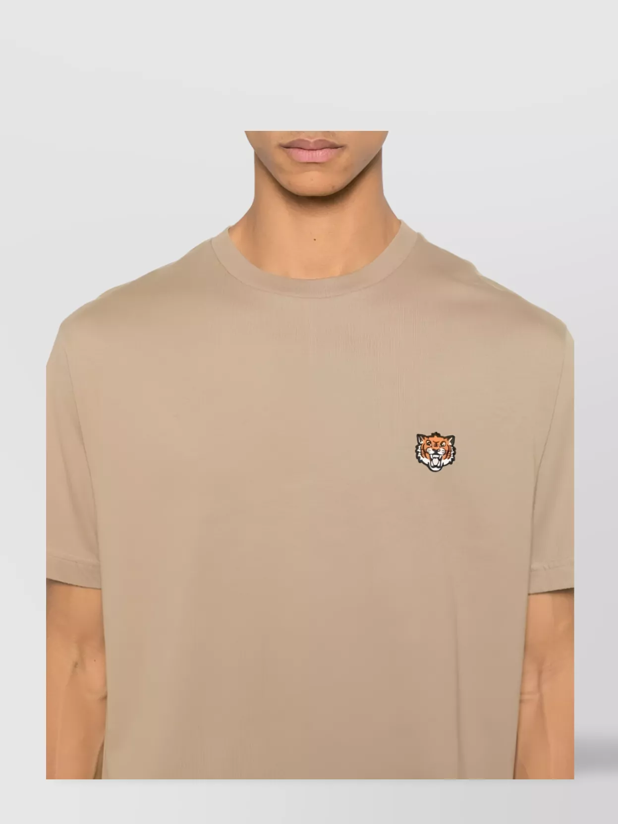 Kenzo Tigre Heureux T-Shirt Brodé