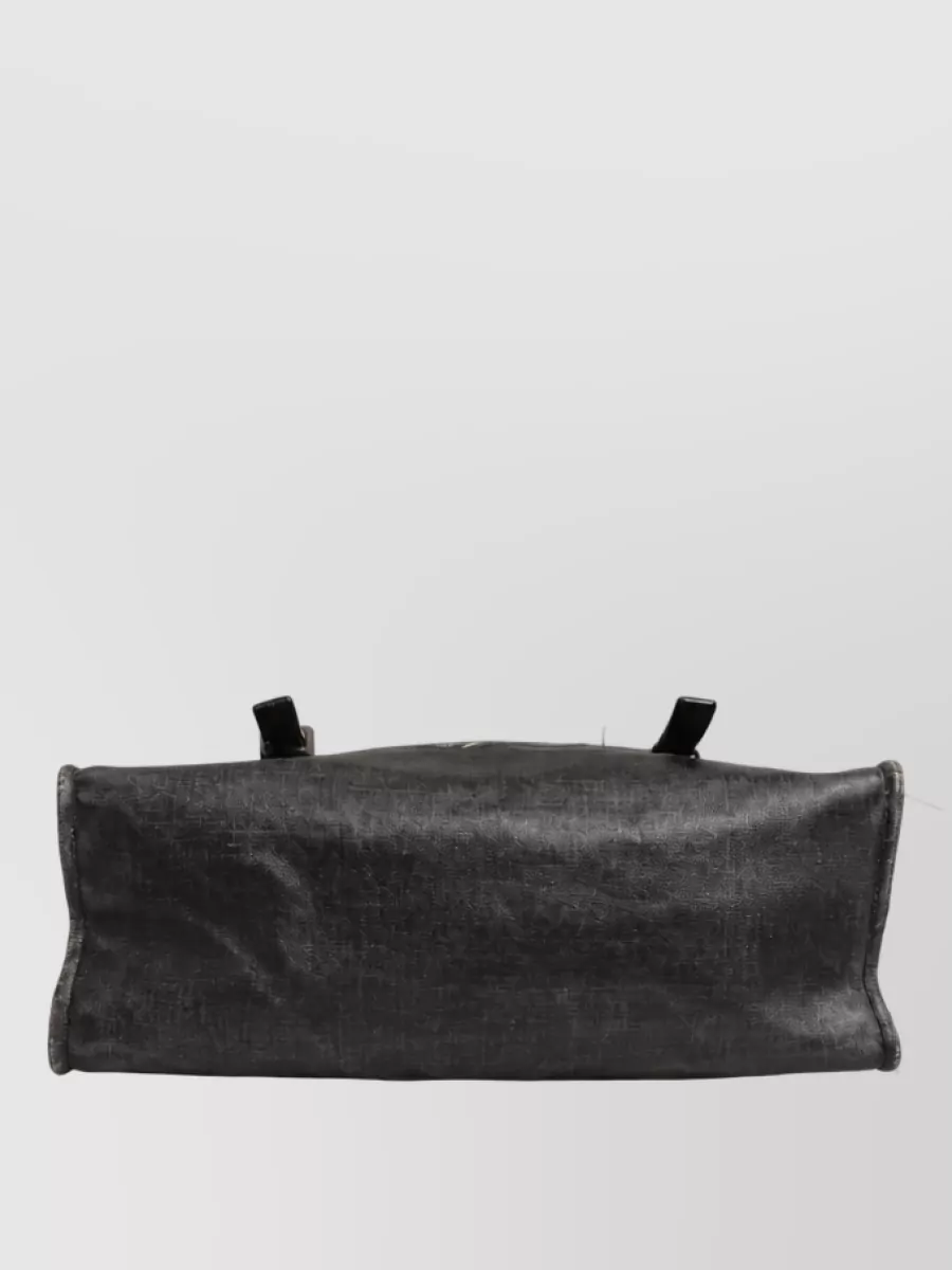 Dolce&Gabbana Leather Messenger Crossbody Bag