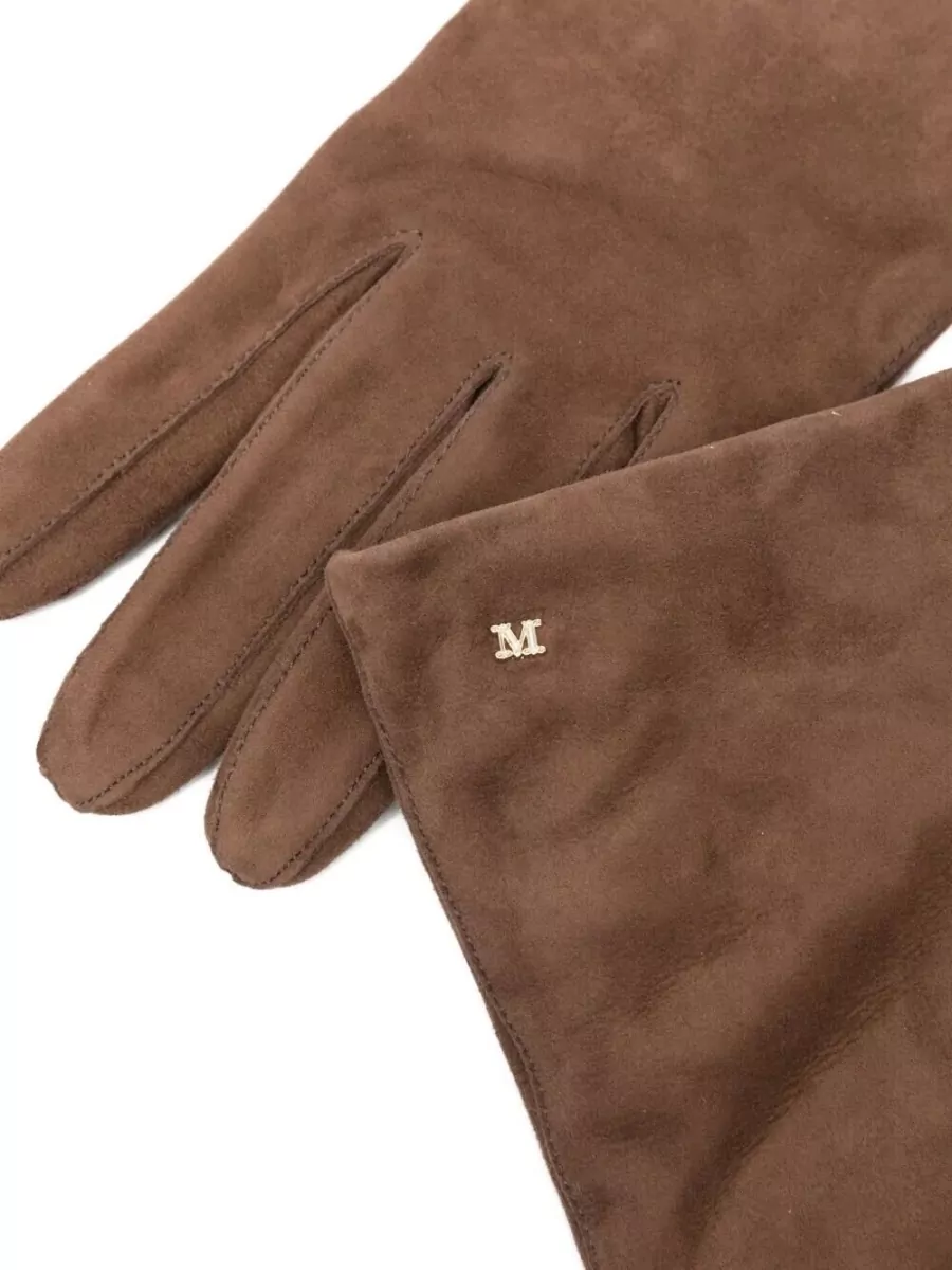 Max Mara Lamb Leather Long Gloves