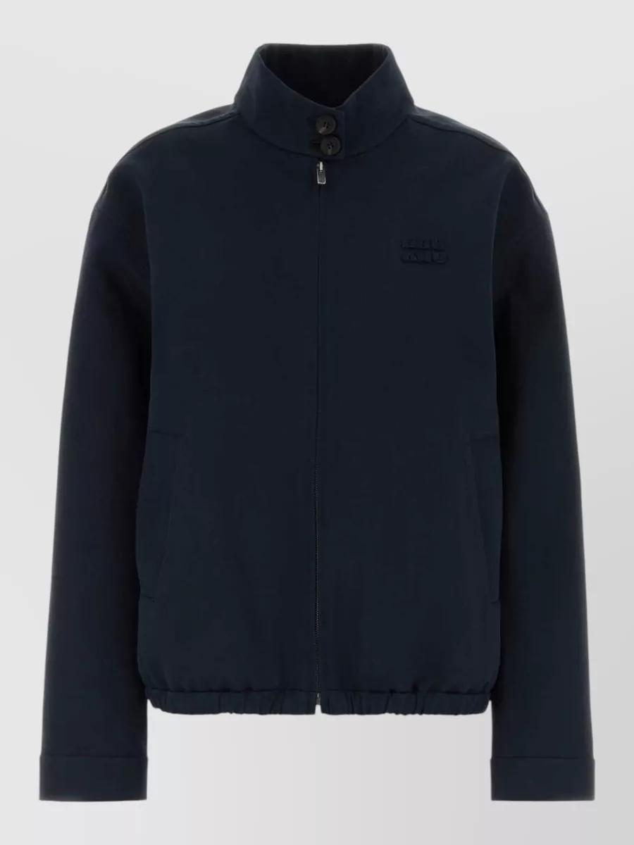 Miu Miu cotton single-breasted coat