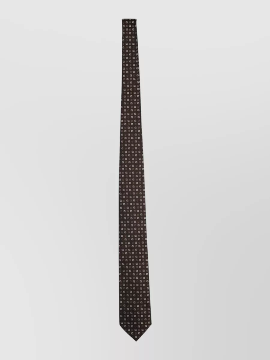 Boss silk blend tie