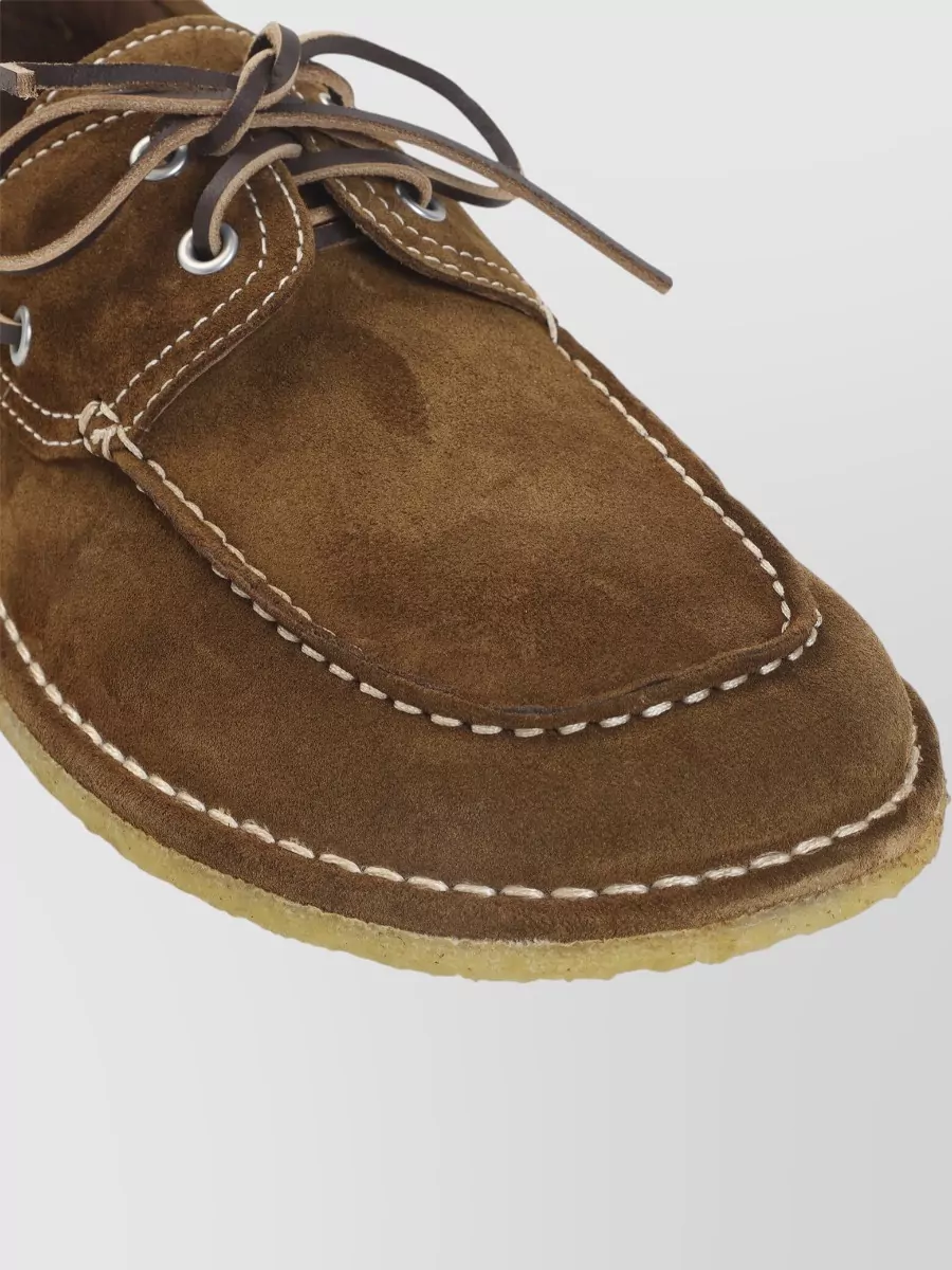 Ami Paris Suede Boat Loafers
