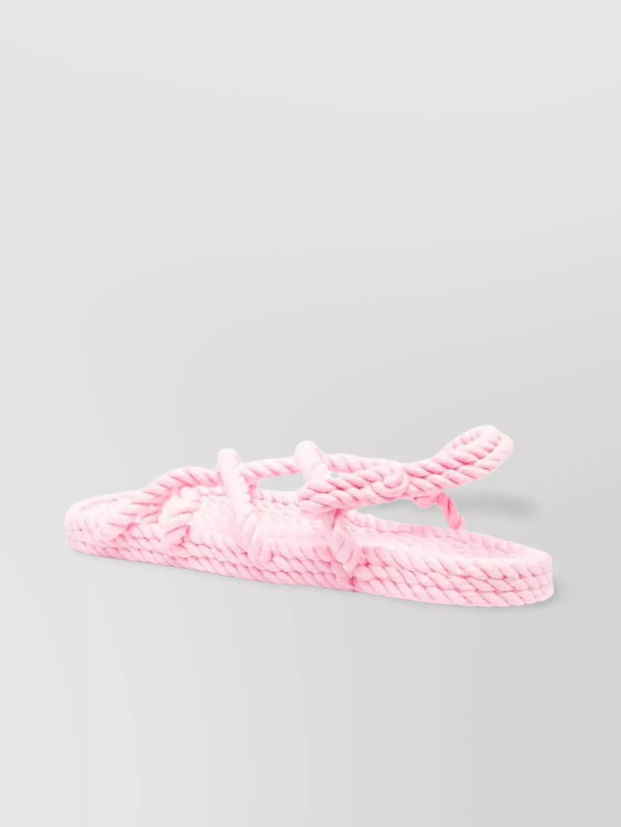 Nomadic State Of Mind Rope Flat Sole Open Toe Sandals