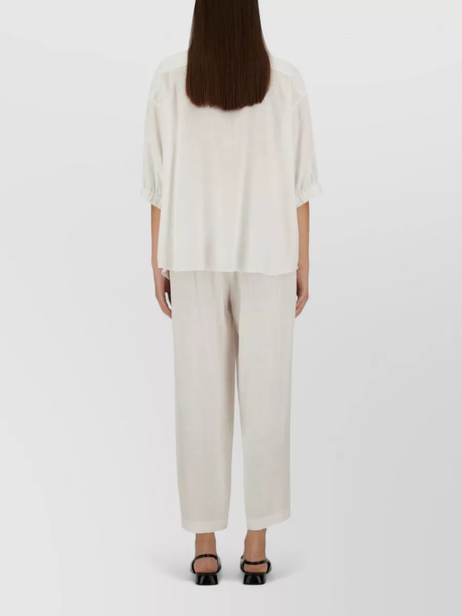 Herno Drawstring Straight-Leg Trousers