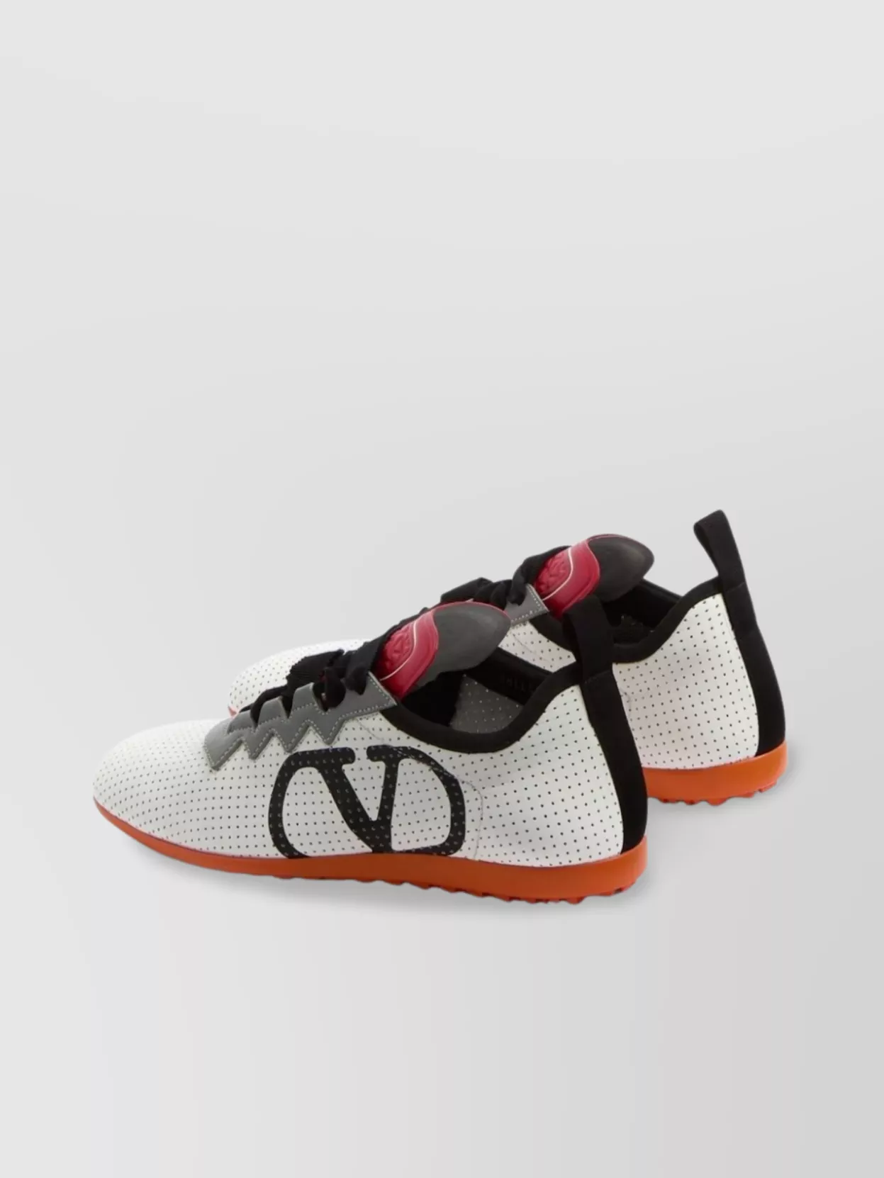 Valentino Garavani Leather Sneakers Contrast Sole