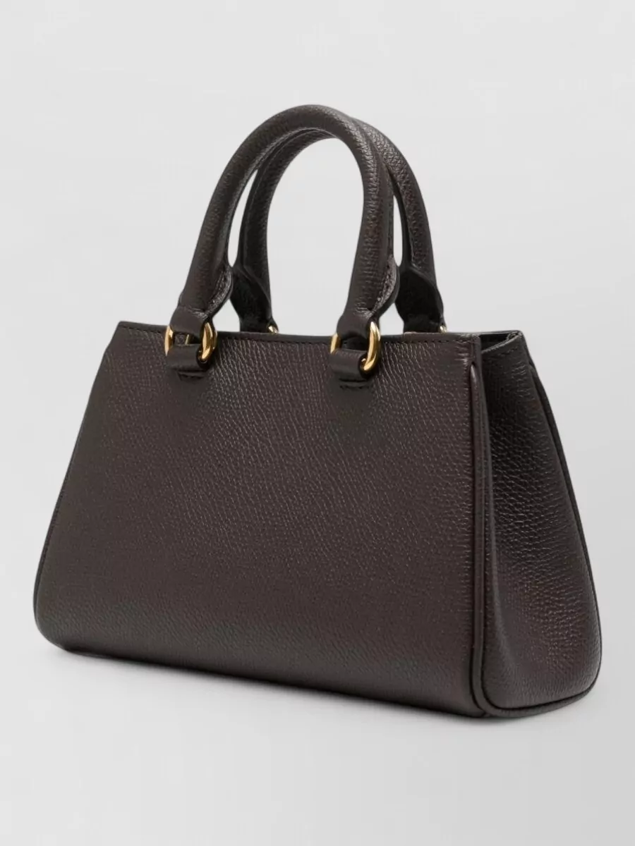 Valentino Garavani Vlogo Signature Mini Leather Shoulder Bag