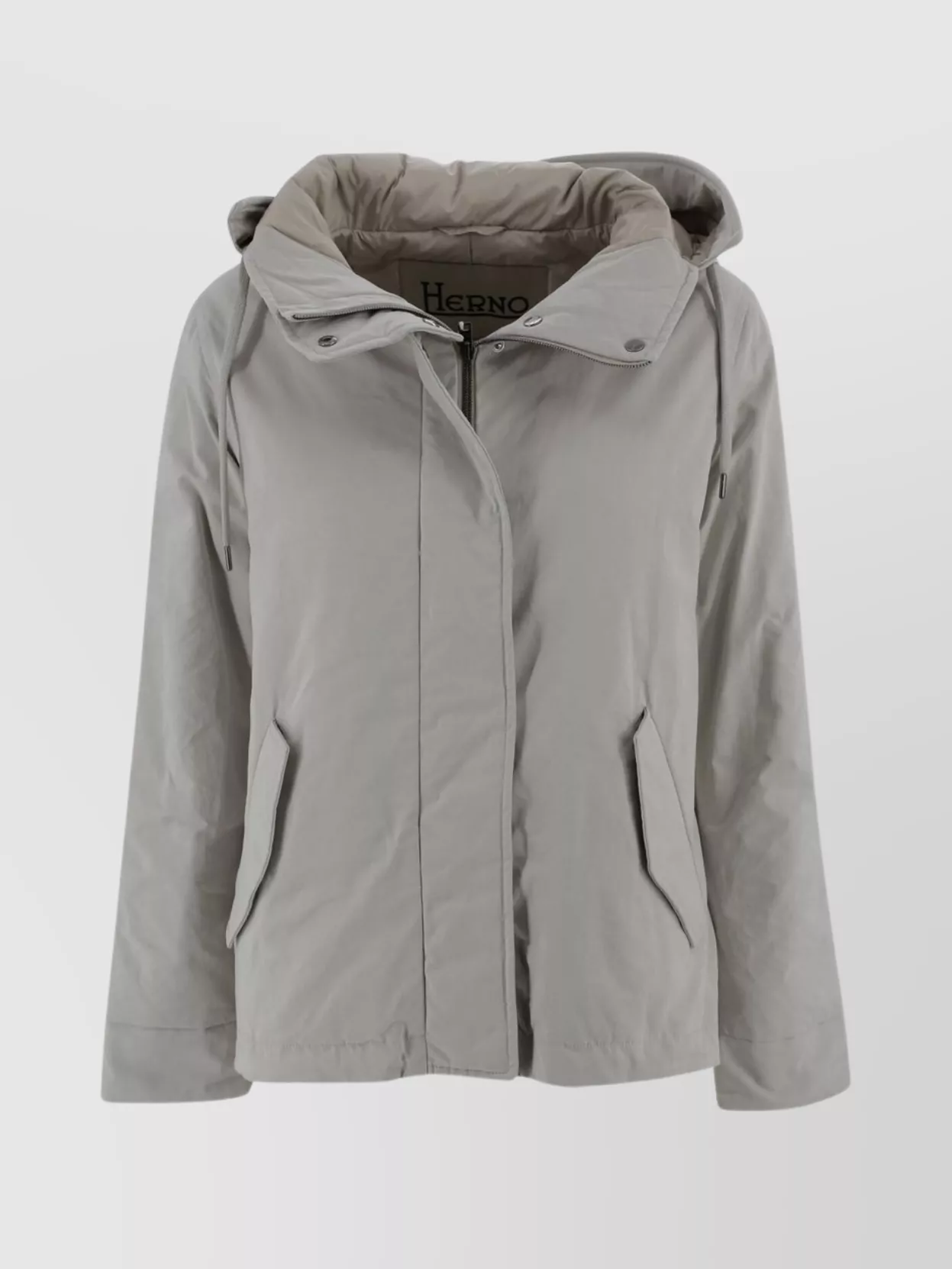 Herno Adjustable Hooded Parka Drawstring