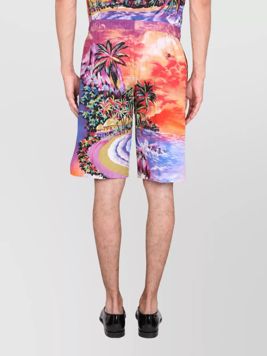 Dolce&Gabbana Printed Bermuda Shorts