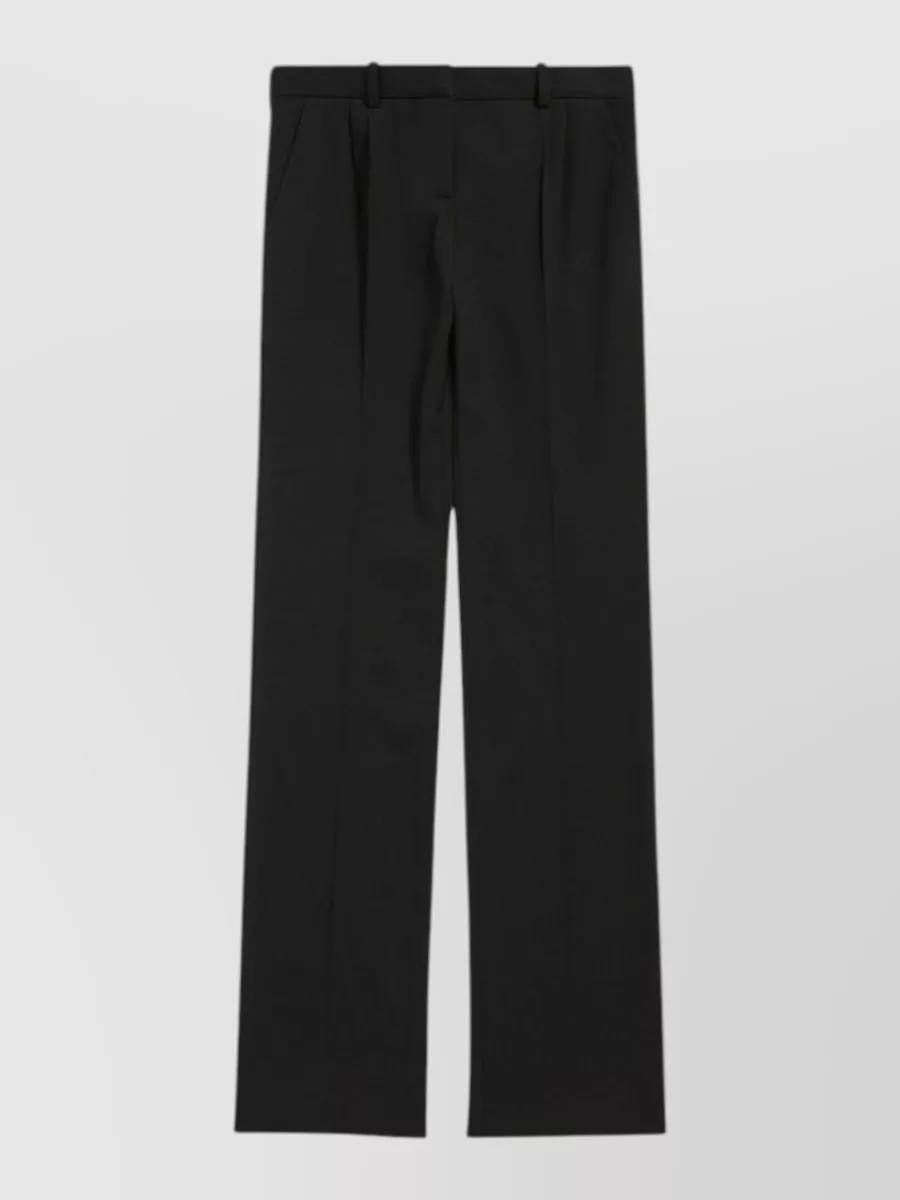 Balenciaga wool slim-fit straight-leg tailored trousers