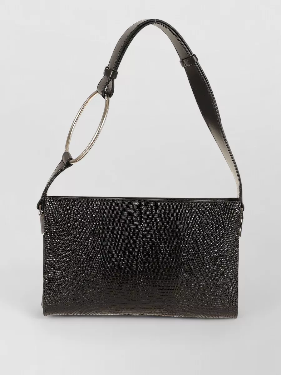Dondup leather clutch bag