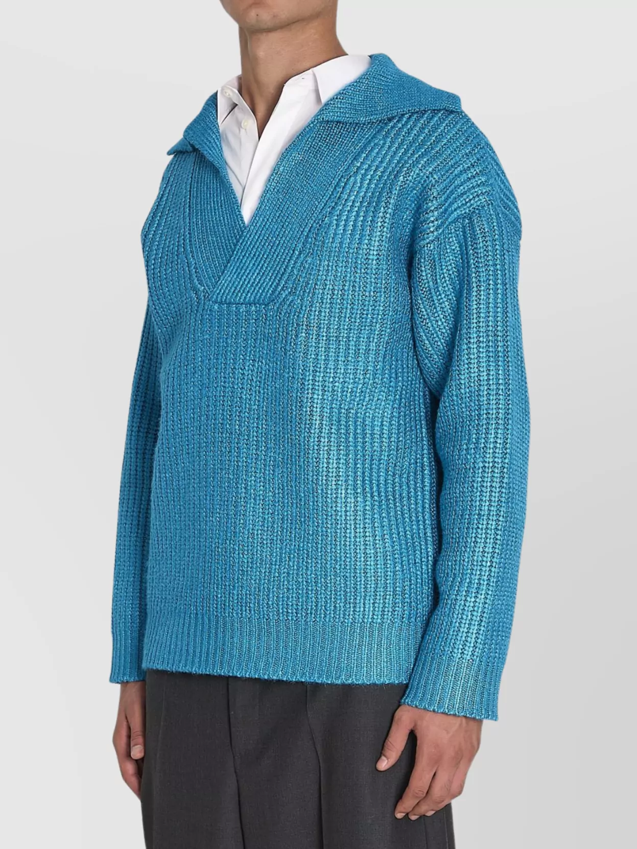 Valentino Garavani V-Neckline Silk Blend Sweater