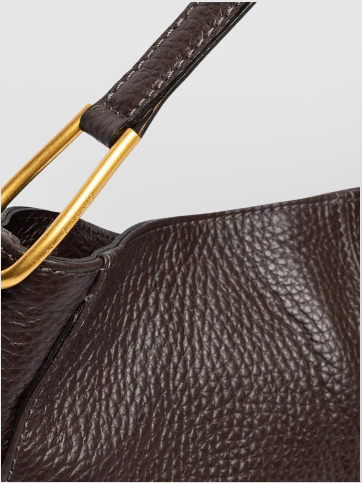 Gianni Chiarini Natasha Textured Leather Shoulder Bag