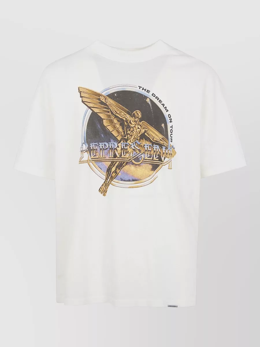 Represent Golden Tour Graphic Back Print T-Shirt