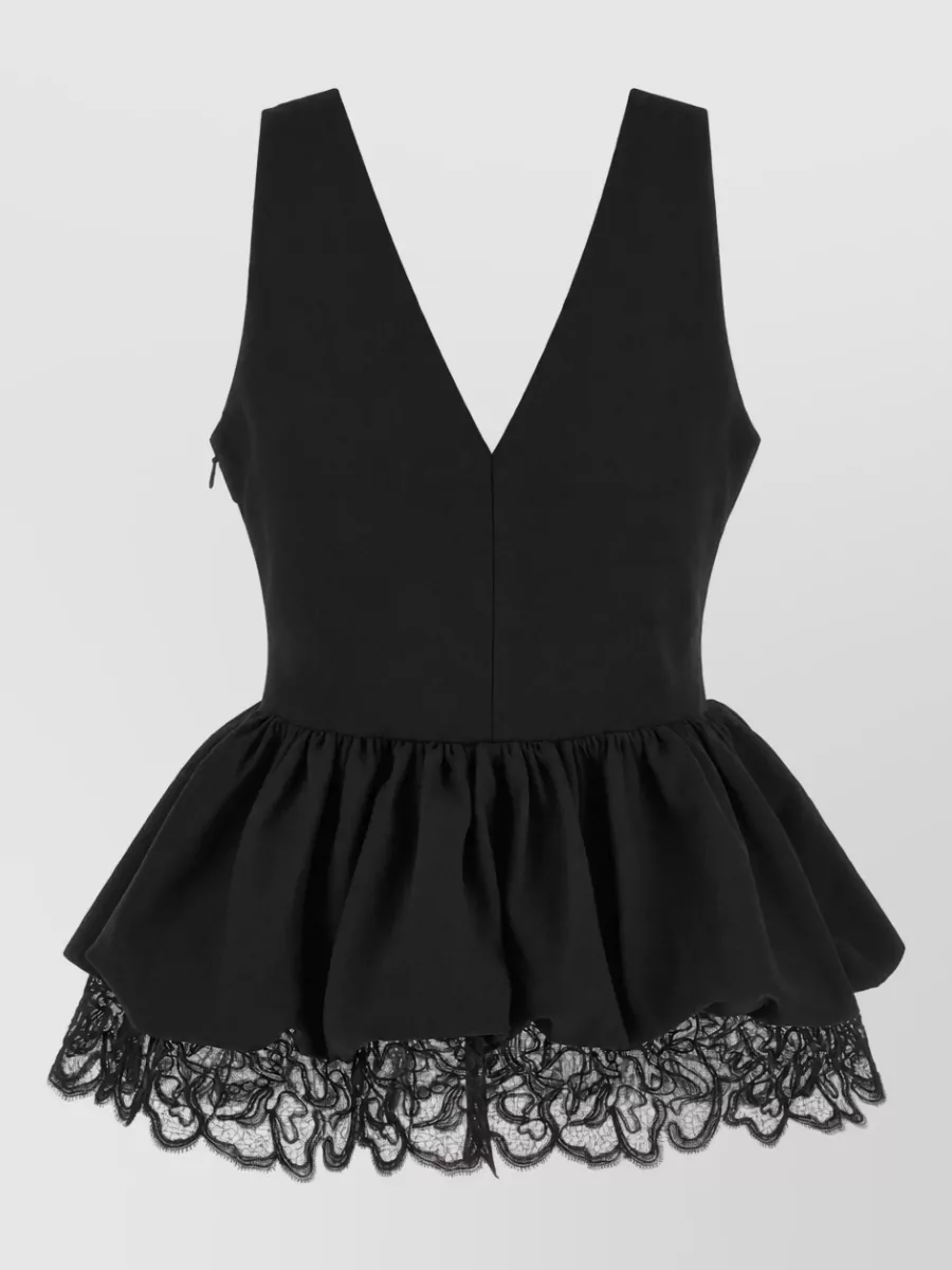 Rotate Birger Christensen Peplum Mini Dress