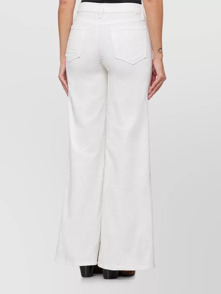 Mother Corduroy Straight-Leg Pants