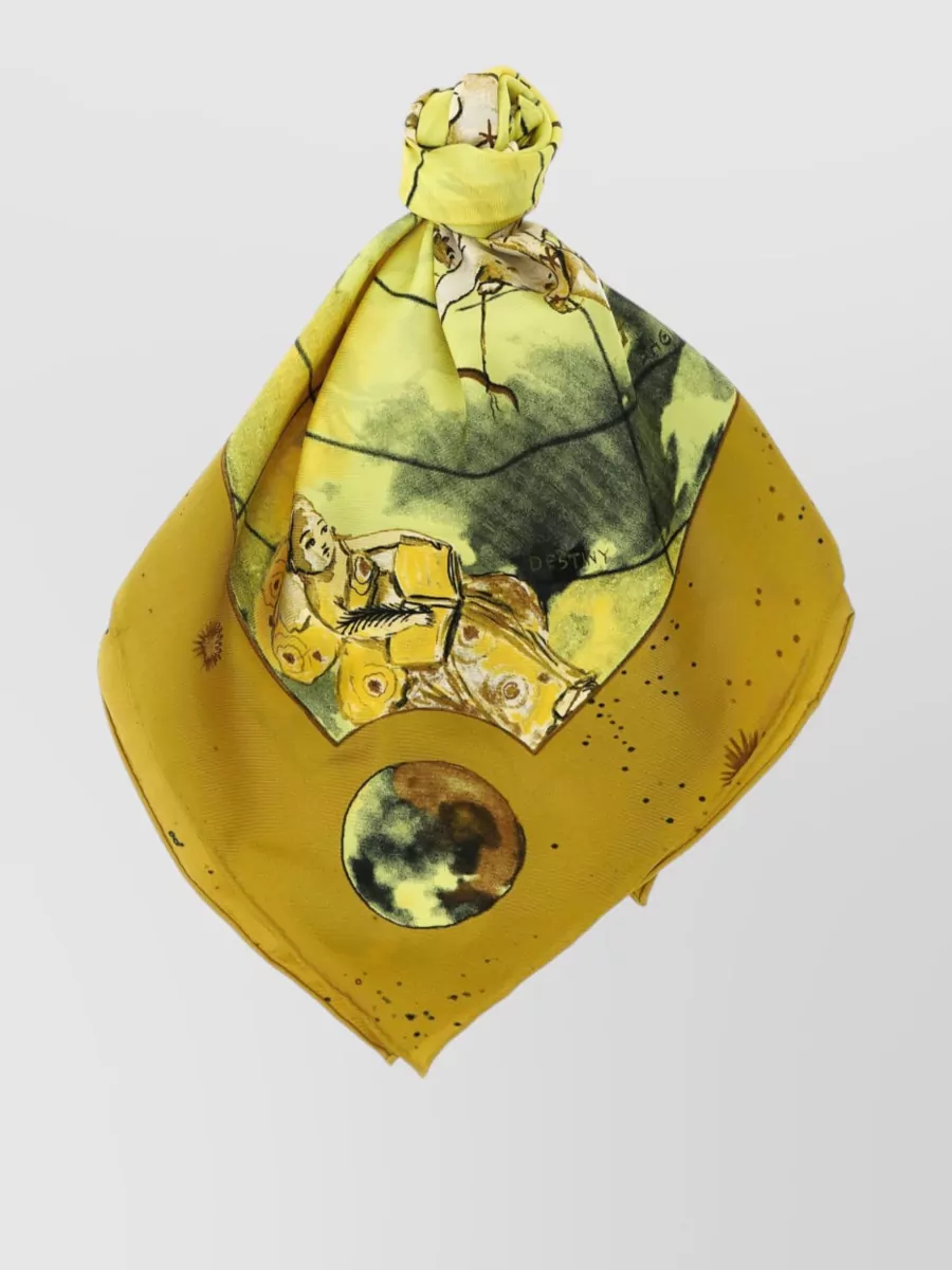 Diane Von Furstenberg zodiac flag scarf