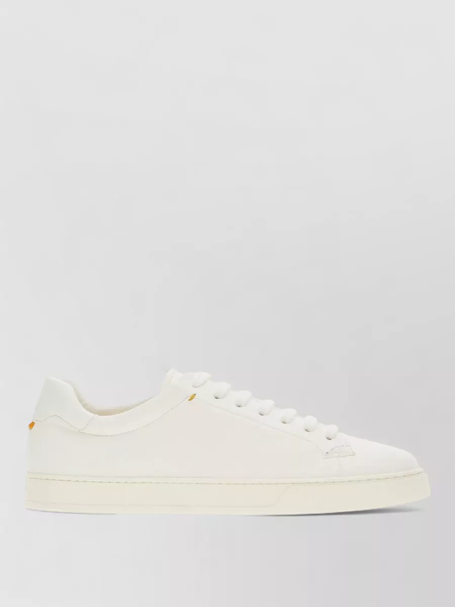 Doucal's Leather Low-Top Sneakers