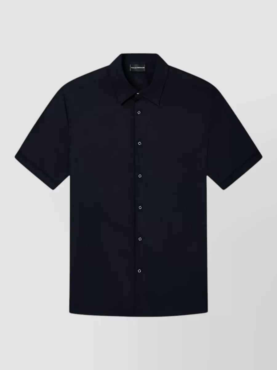 Emporio Armani Cotton short-sleeve shirt