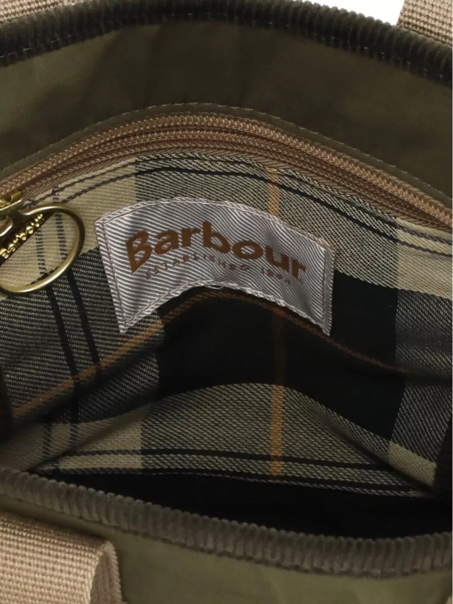 Barbour Cotton Shoulder Tote Bag