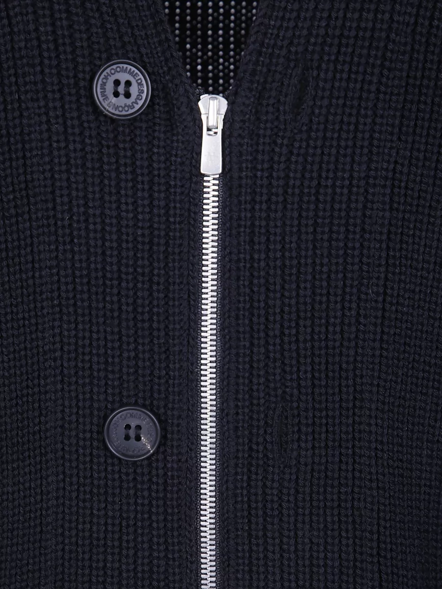 Comme Des Garçons Homme Wool Cardigan