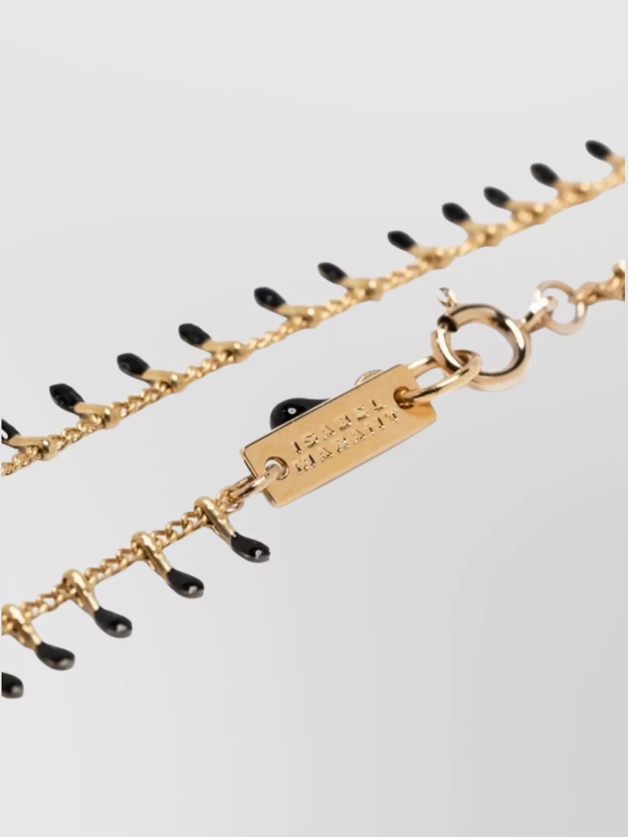 Isabel Marant Bead Chain Link Necklace