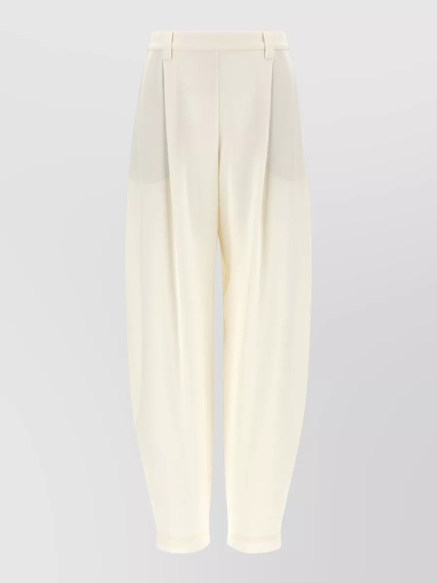 Brunello Cucinelli pleated straight-leg tailored trousers