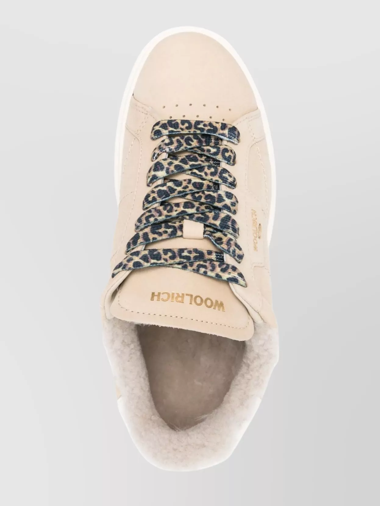 Woolrich High-top Sneakers With Contrast Heel Tab In Pink