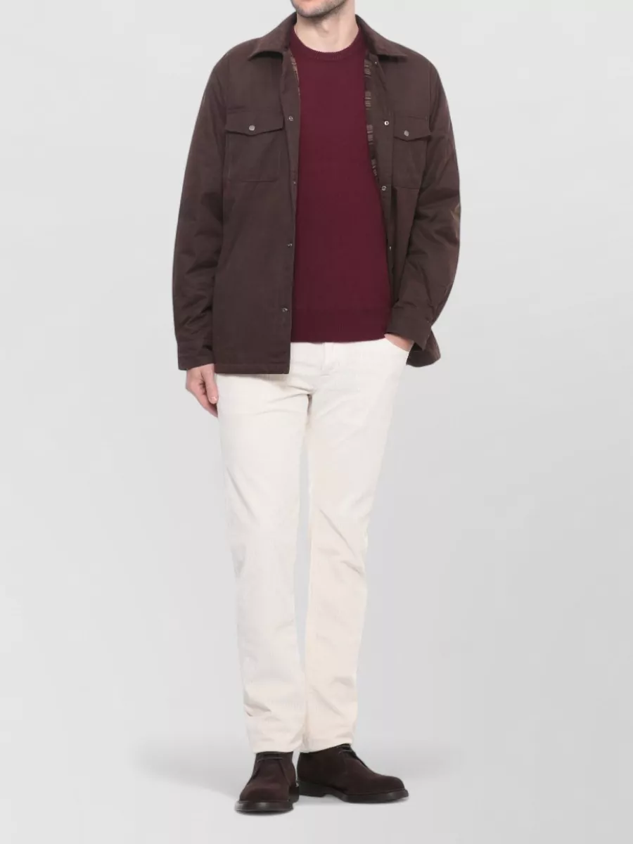 Jacob Cohen Straight Cotton Trousers Five Pocket Design