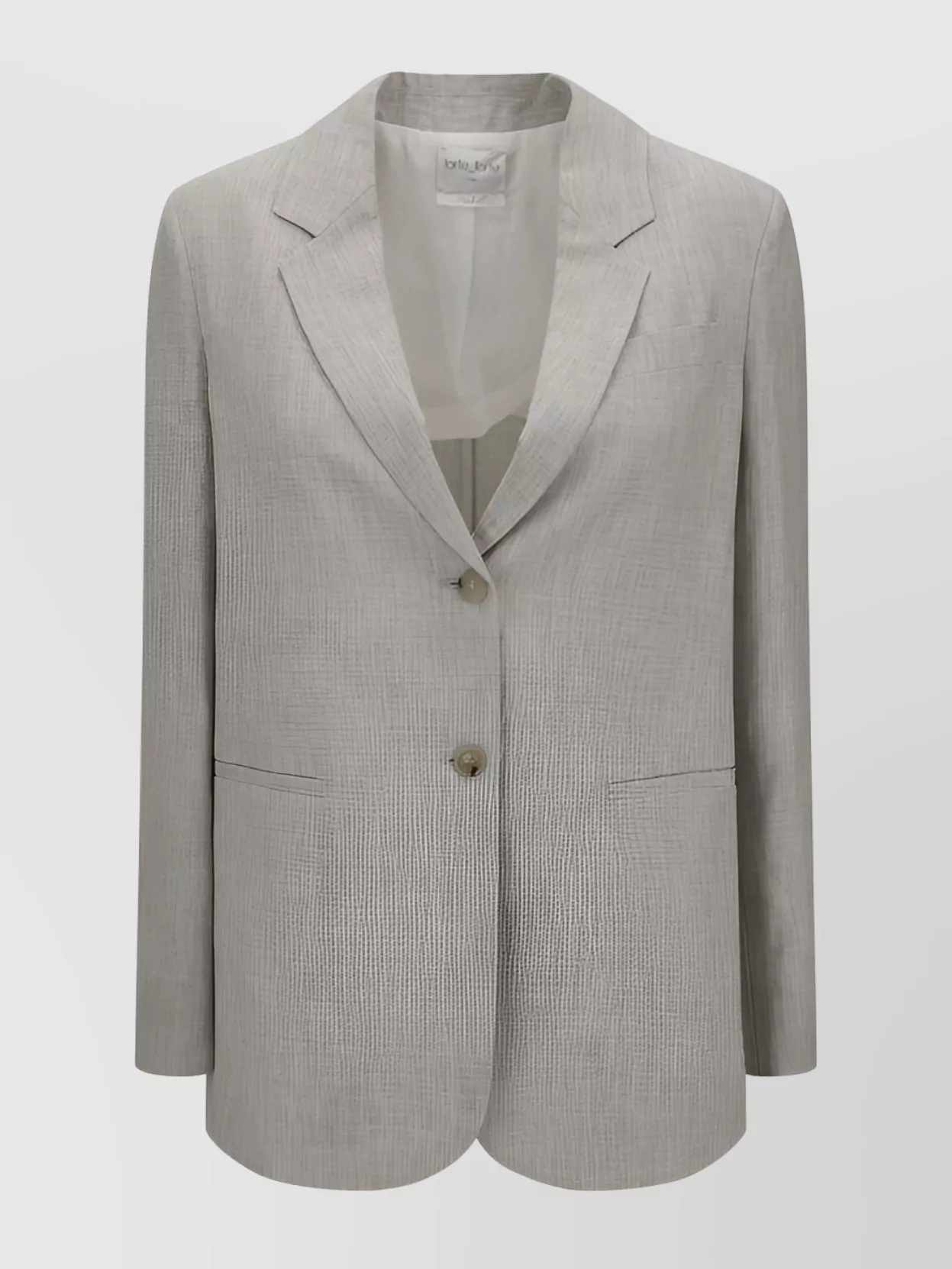 Shop Forte Forte Oversized Linen And Cotton Blazer