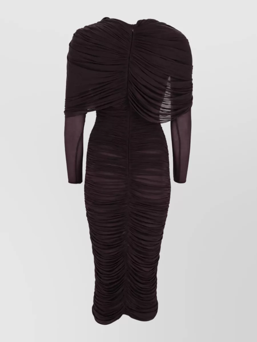 Magda Butrym Draped Midi Dress