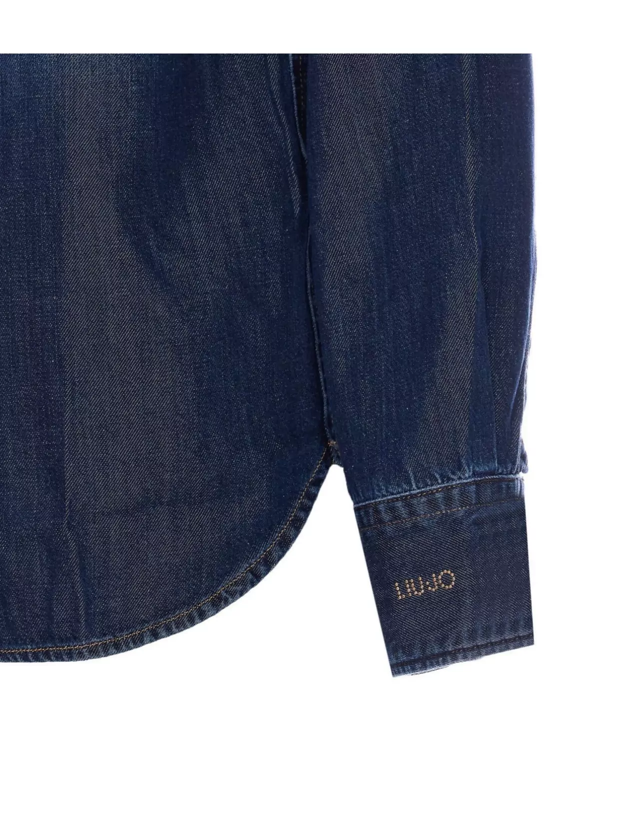 Liu Jo Denim Shirt With Chest Pockets And Long Sleeves