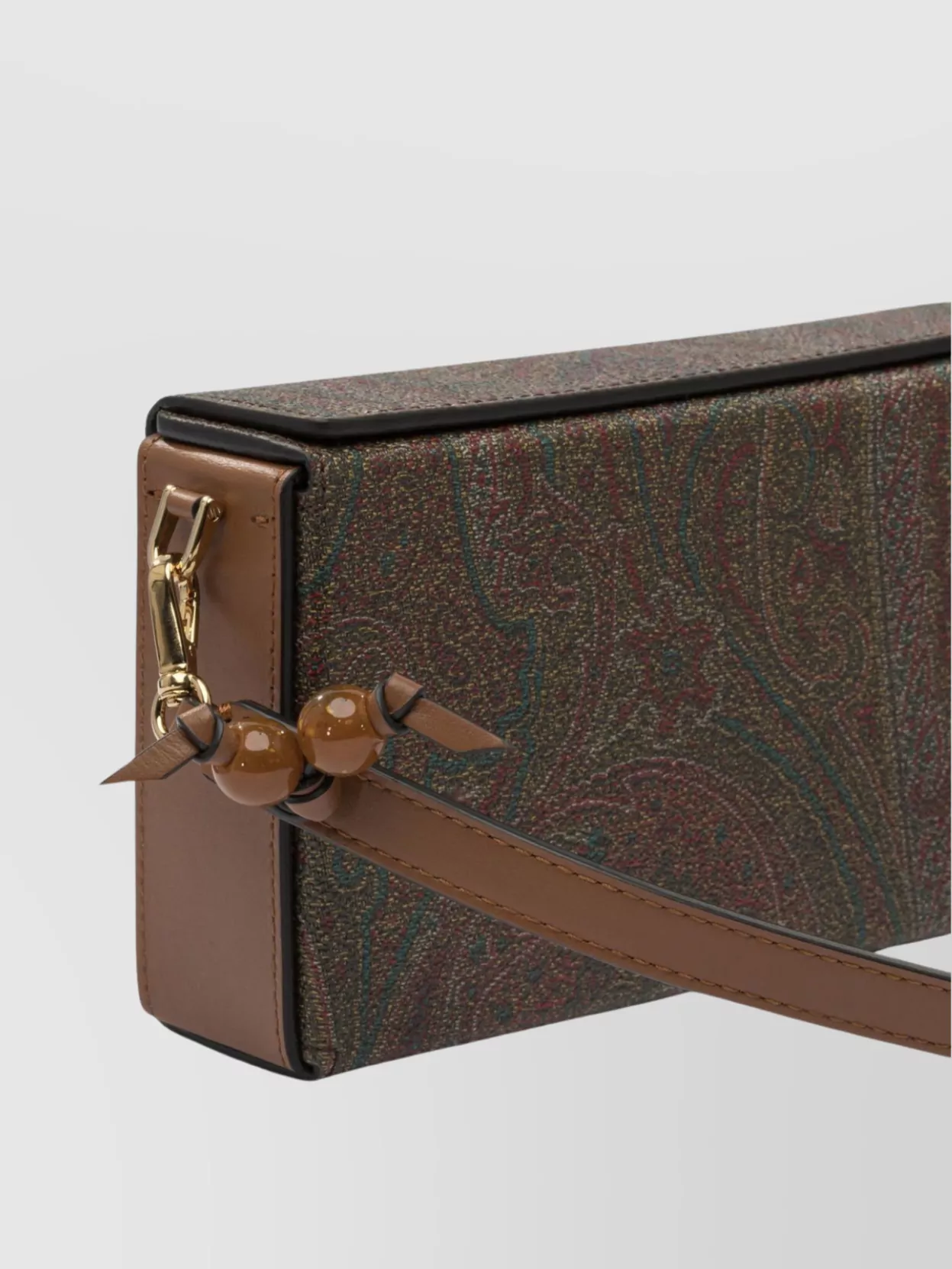 Etro Rectangular Paisley Pattern Shoulder Bag
