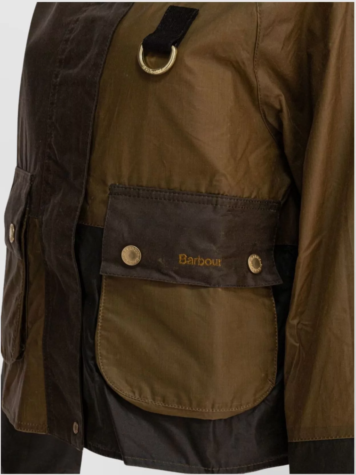 Barbour Jackets Block Design Contrast Collar