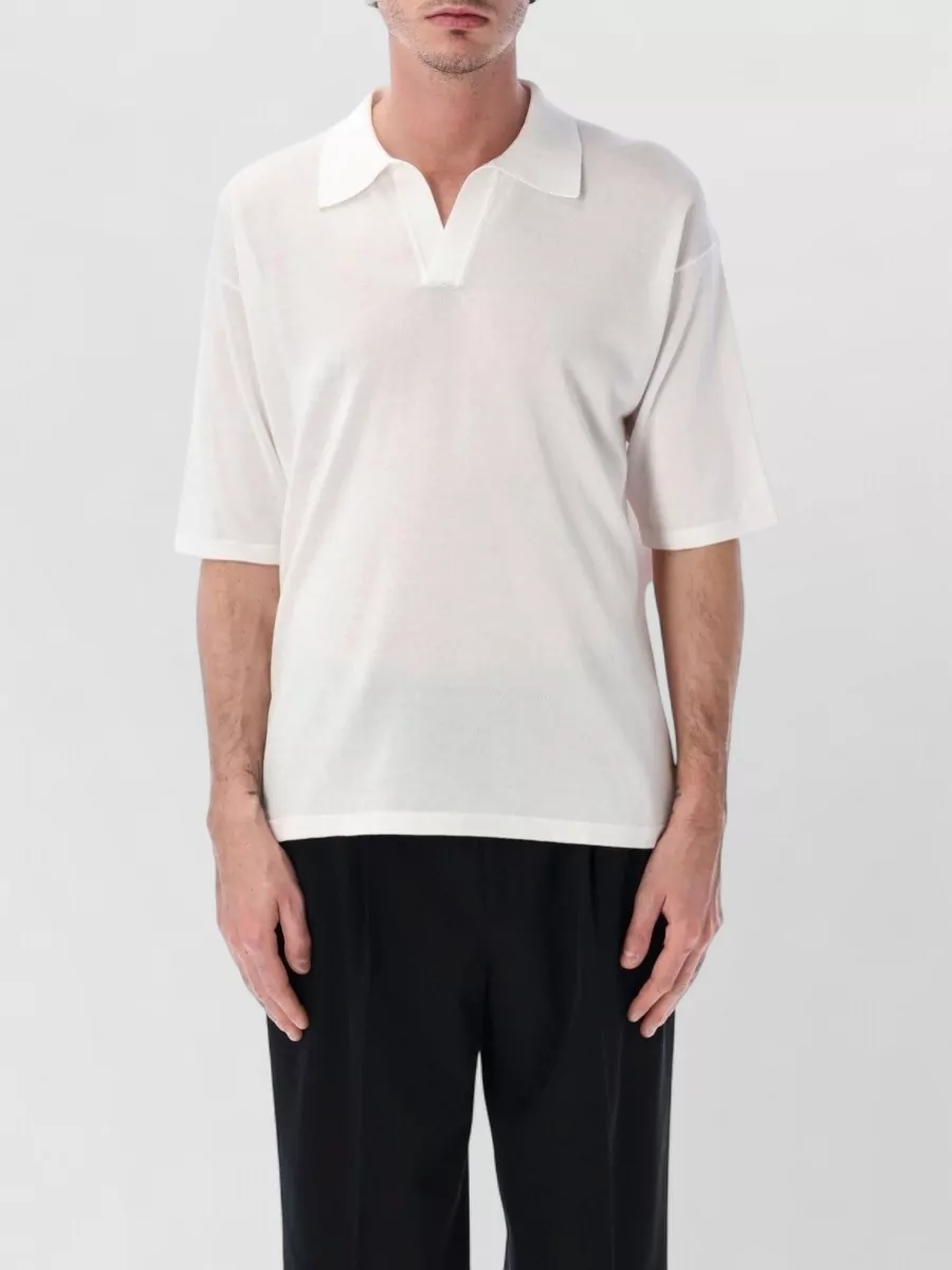 Roberto Collina cotton relaxed-fit short-sleeve polo shirt
