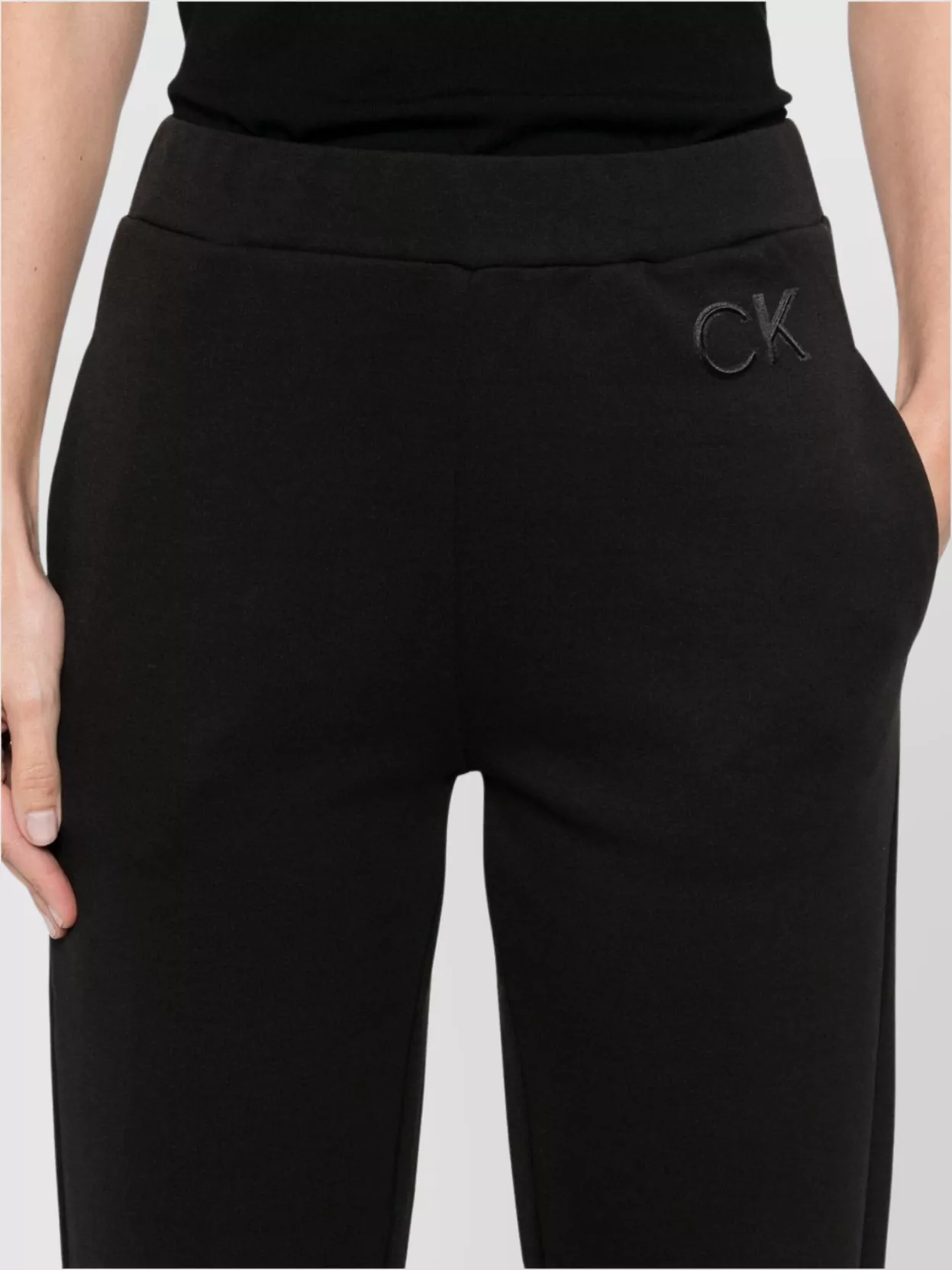Calvin Klein Satin Finish Tailored Sweatpant
