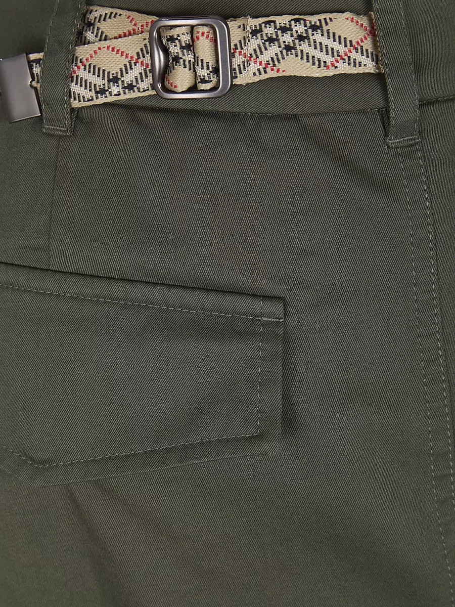 Burberry Cotton Relaxed-Fit Cargo Trousers