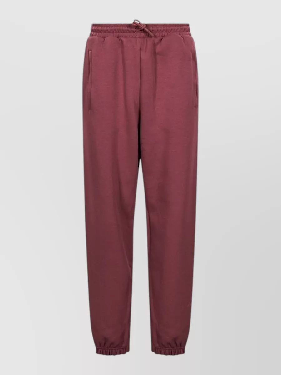 Adidas By Stella Mccartney Logo Organic Cotton Blend Straight-Leg Trousers