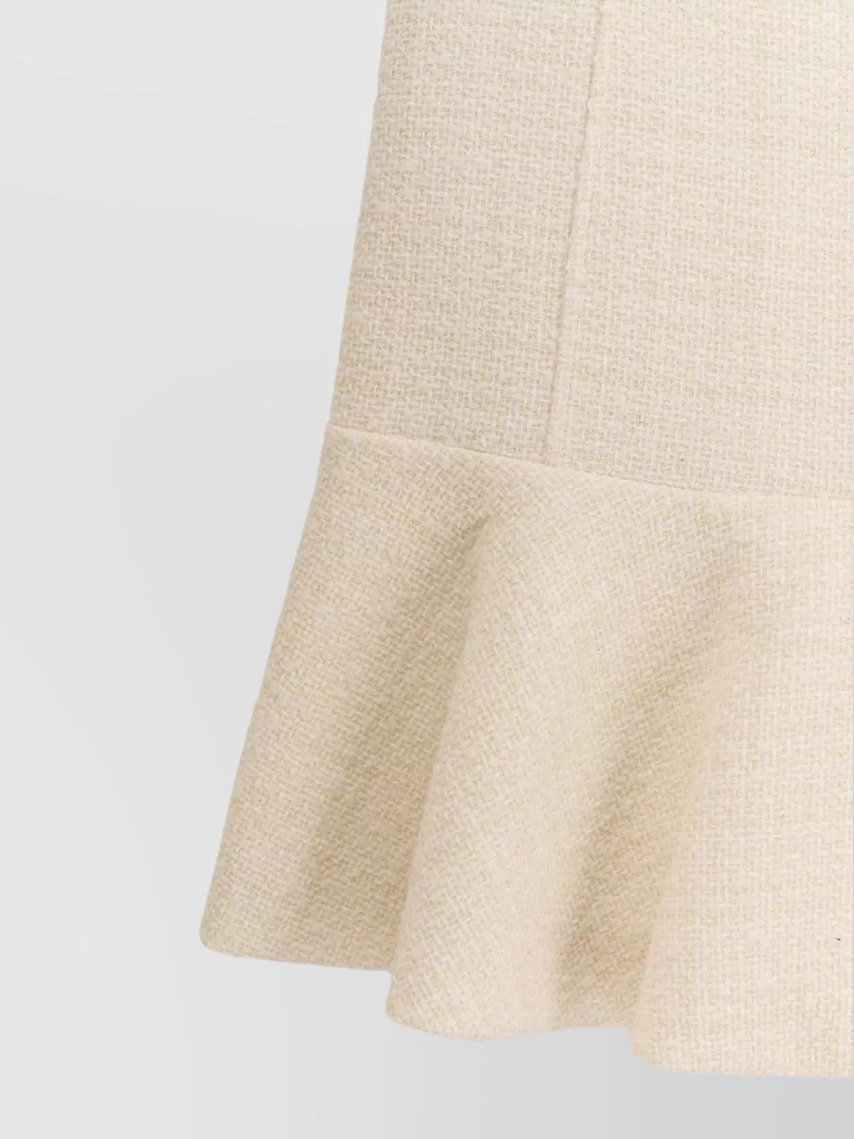 Pinko Tweed Short Dress Flared Hem