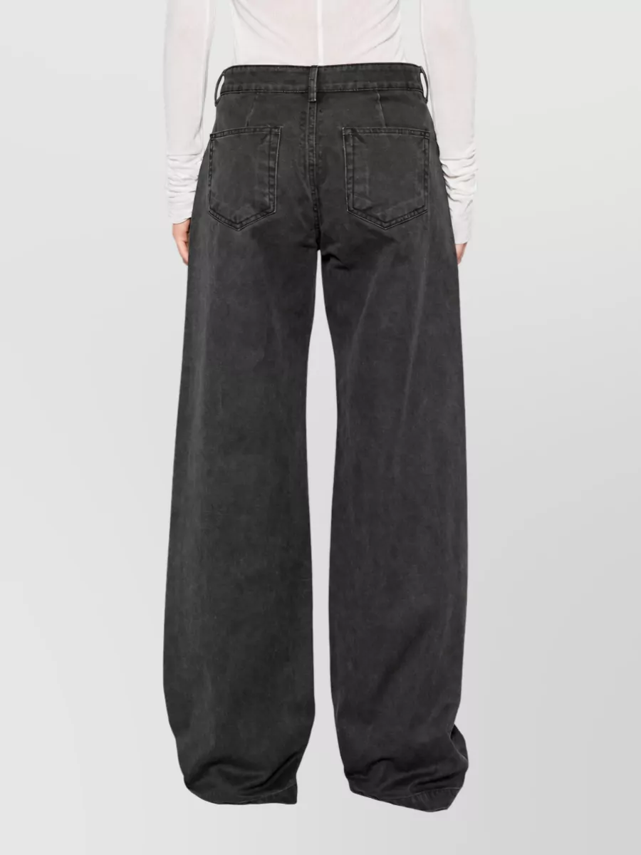 Rick Owens Drkshdw Mid-Rise Loose-Fit Denim Jeans