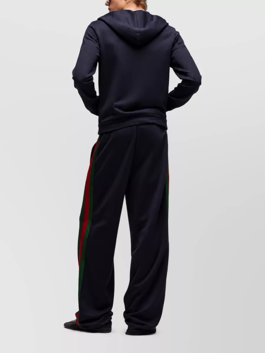 Gucci Silk Wide-Leg Trousers
